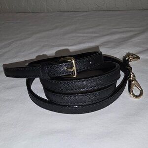 Kate Spade Black Saffiano Leather Adjustable REPLACEMENT STRAP ONLY